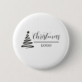 Personalisiertes Weihnachtsgeschenk, individuelles Button (Vorderseite)