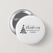 Personalisiertes Weihnachtsgeschenk, individuelles Button (Vorne & Hinten)