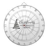 Personalisiertes Weihnachtsgeschenk, individuelles Dartscheibe (vorne)