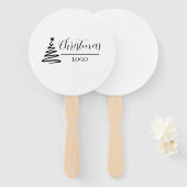 Personalisiertes Weihnachtsgeschenk, individuelles Fächer (Vorne und Hinten)