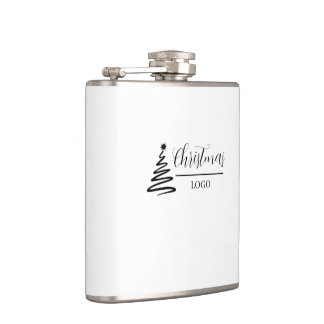 Personalisiertes Weihnachtsgeschenk, individuelles Flachmann