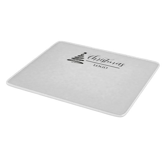 Personalisiertes Weihnachtsgeschenk, individuelles Schneidebrett (Ecke)