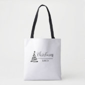 Personalisiertes Weihnachtsgeschenk, individuelles Tasche (Vorderseite)