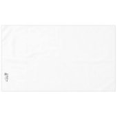 Personalisiertes Weihnachtsgeschenk, individuelles Tischdecke (Vorderseite (Horizontal))