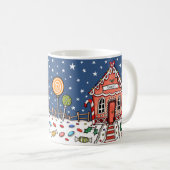 Personalisiertes Weihnachtsgeschenk Kaffeetasse (VorderseiteRechts)