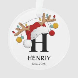 Personalisiertes Weihnachtsgeschenk mit Namen Ornament