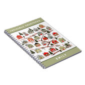 Personalisiertes Weihnachtsgeschenk Notizblock (Rechte Seite)