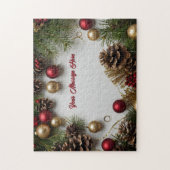 Personalisiertes Weihnachtsgeschenk Puzzle (Vertikal)