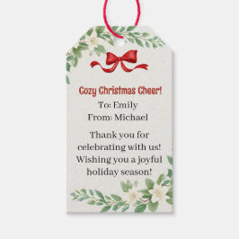 Personalisiertes Weihnachtsgeschenk-Tag Geschenk z Geschenkanhänger