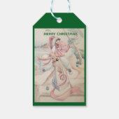 Personalisiertes Weihnachtsgeschenk-Tag Geschenkanhänger (Rückseite)