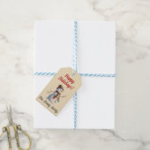Personalisiertes Weihnachtsgeschenk-Tag Geschenkanhänger (Mit Garn)