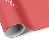 Personalisiertes Weihnachtsgeschenkpapier Geschenkpapier (Rolleneckpunkt)