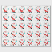 Personalisiertes Weihnachtsgeschenkpapier Geschenkpapier (Flach)