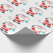 Personalisiertes Weihnachtsgeschenkpapier Geschenkpapier (Ecke)