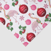 Personalisiertes Weihnachtshandbuch Seidenpapier (Ausschnitt)