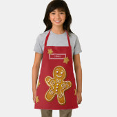 Personalisiertes Weihnachtskeks Schürze (Insitu)