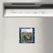 Personalisiertes Weihnachtsmagnet mit Foto Magnet (In Situ (Geschirrspüler))