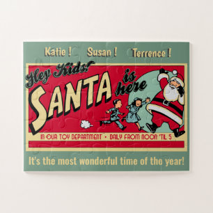 Personalisiertes Weihnachtsmann-Puzzle Puzzle