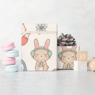 Personalisiertes Weihnachtsnamen-Geschenkpapier Geschenkpapier