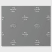 Personalisiertes Weihnachtspapier Geschenkpapier (Flach)