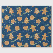 Personalisiertes Weihnachtspapier Geschenkpapier (Flach)