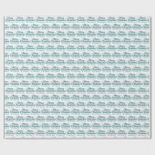 Personalisiertes Weihnachtspapier Geschenkpapier (Flach)