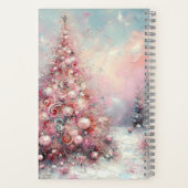 Personalisiertes Weihnachtsrezeption Notizblock (Rückseite)