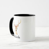 Personalisiertes Weihnachtsschenken Tasse (Vorderseite Links)