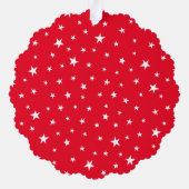 Personalisiertes Weihnachtsspiel Ornament Karte (Rückseite)