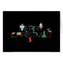 Personalisiertes Weihnachtstypografie-Foto