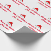 Personalisiertes Weihnachtsverpackungspapier Geschenkpapier (Ecke)