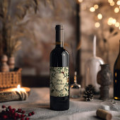 Personalisiertes Weihnachtsweinlabel Weinetikett