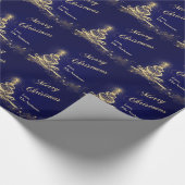 Personalisiertes Weihnachtswrapping-Papier Geschenkpapier (Ecke)