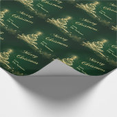 Personalisiertes Weihnachtswrapping-Papier Geschenkpapier (Ecke)