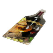 Personalisiertes Weinflaschen-Schneidbrett Schneidebrett (Ecke)