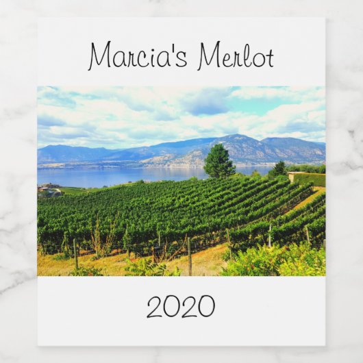Personalisiertes Weinlabel Weinetikett (Einzelnes Label)