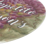 Personalisiertes Weinland Toskana Inspiriert Schneidebrett (Ecke)