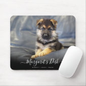 Personalisiertes Welpe-Foto Mousepad (Mit Mouse)
