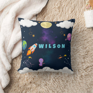 Personalisiertes Weltraumkissen für Kinder Kissen