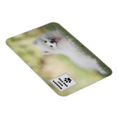 Personalisiertes, weltweit bester Hund-Vater-Custo Magnet (Rechte Seite)