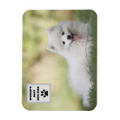 Personalisiertes, weltweit bester Hund-Vater-Custo Magnet (Vertikal)