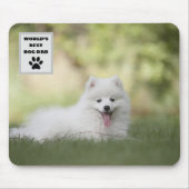 Personalisiertes, weltweit bester Hund-Vater-Custo Mousepad (Vorne)