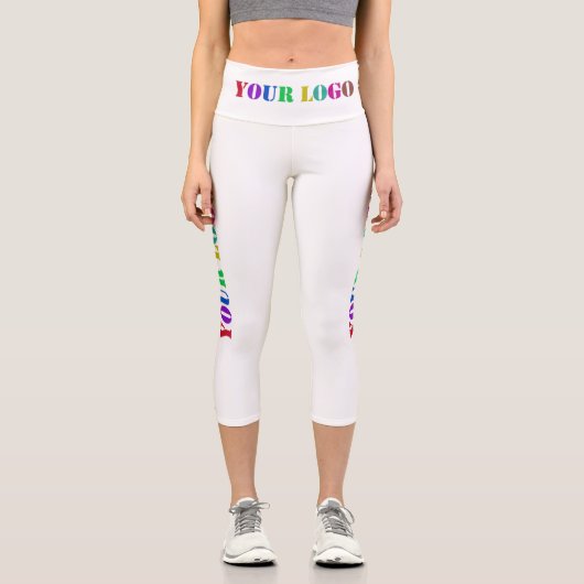 Personalisiertes Werbegeschäft für kundenspezifisc Capri Leggings (Vorderseite)