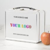 Personalisiertes Werbegeschäft für kundenspezifisc Metall Brotdose (Beispiel)