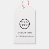 Personalisiertes Werbelogo für Unternehmen Geschenkanhänger (Vorderseite)