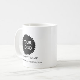 Personalisiertes Werbelogo für Unternehmen Kaffeetasse
