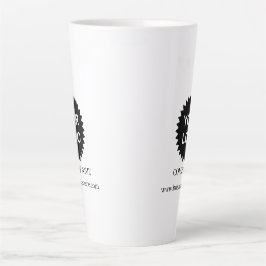 Personalisiertes Werbelogo für Unternehmen Milchtasse