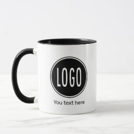 Personalisiertes Werbelogo für Unternehmen, QR-Cod Tasse