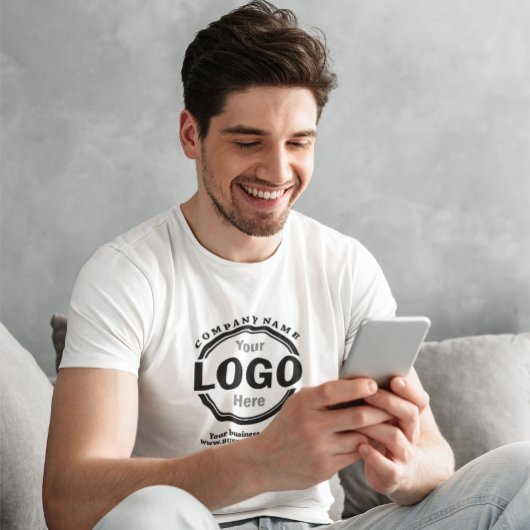 Personalisiertes Werbelogo für Unternehmen T-Shirt