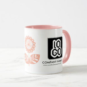 Personalisiertes Werbelogo für Unternehmen Tasse